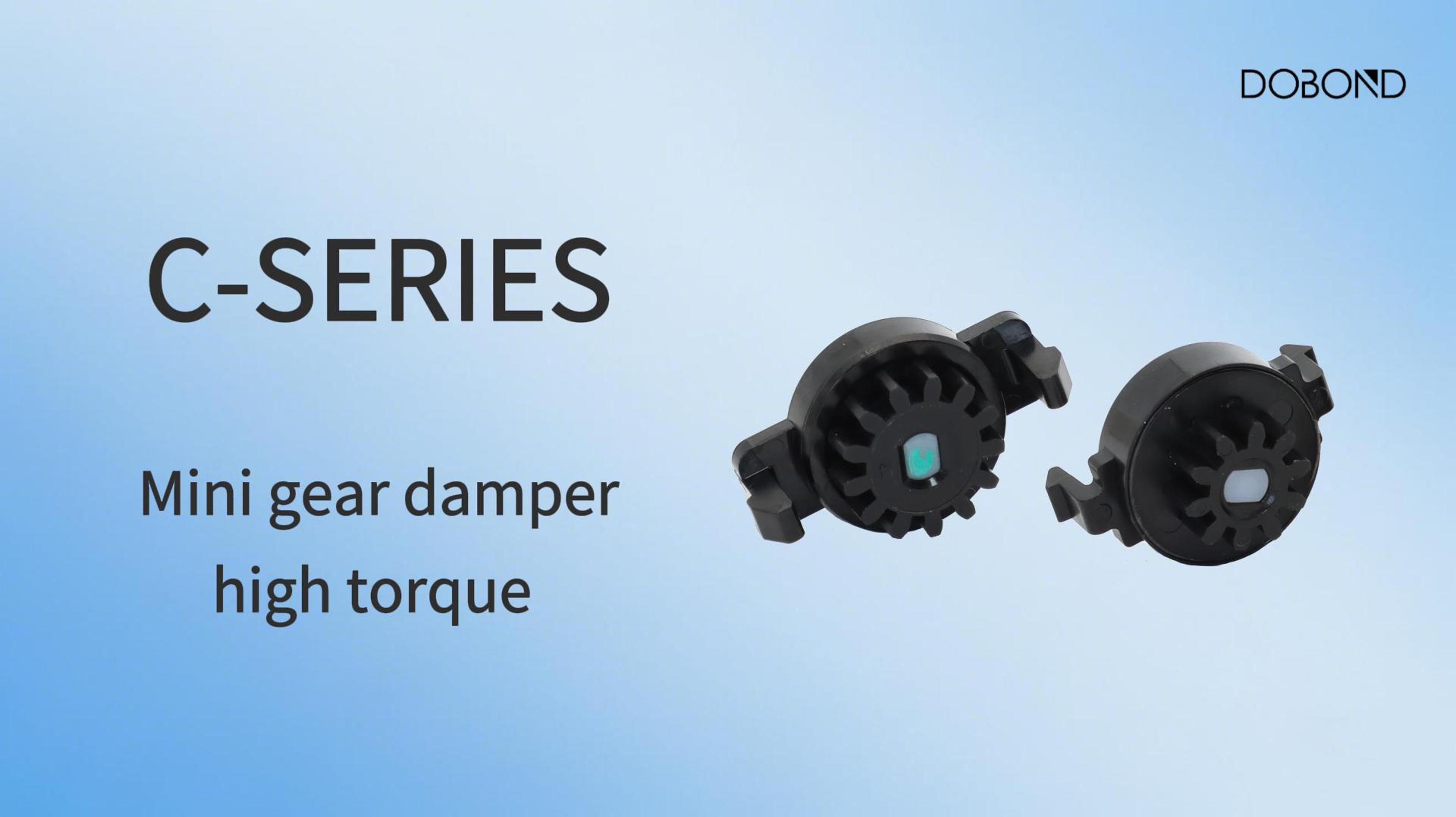 C-series gear damper with high torque